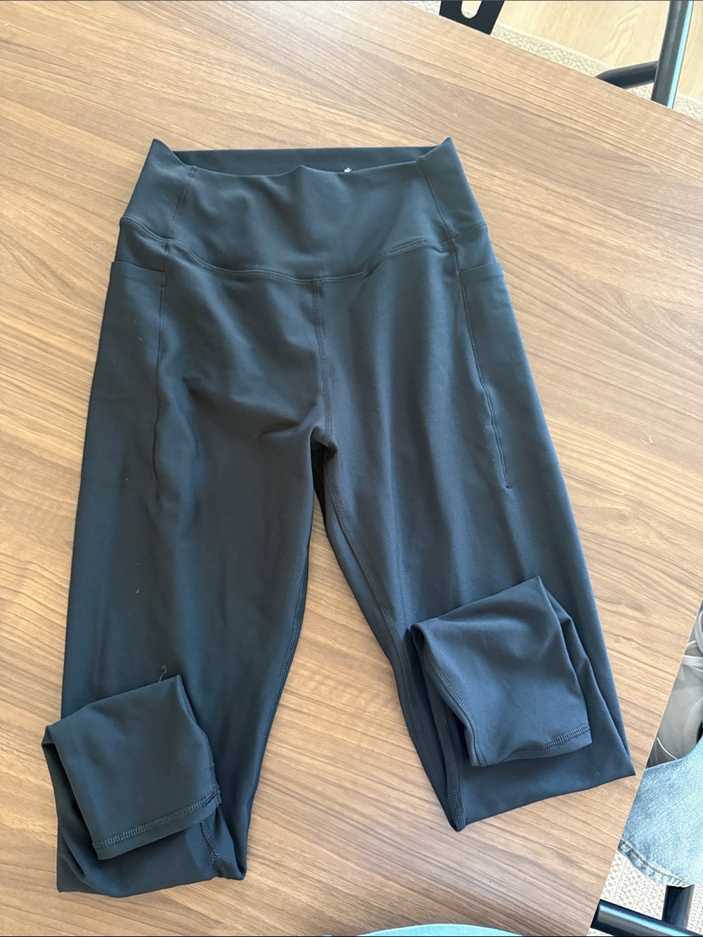 Abercrombie & Fitch Black Performance Leggings